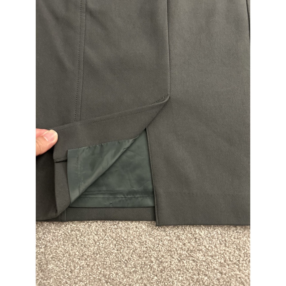 Halogen Pencil Skirt Womens 6 Gray Excellent Tailored Professional Knee Length - Picture 8 of 8